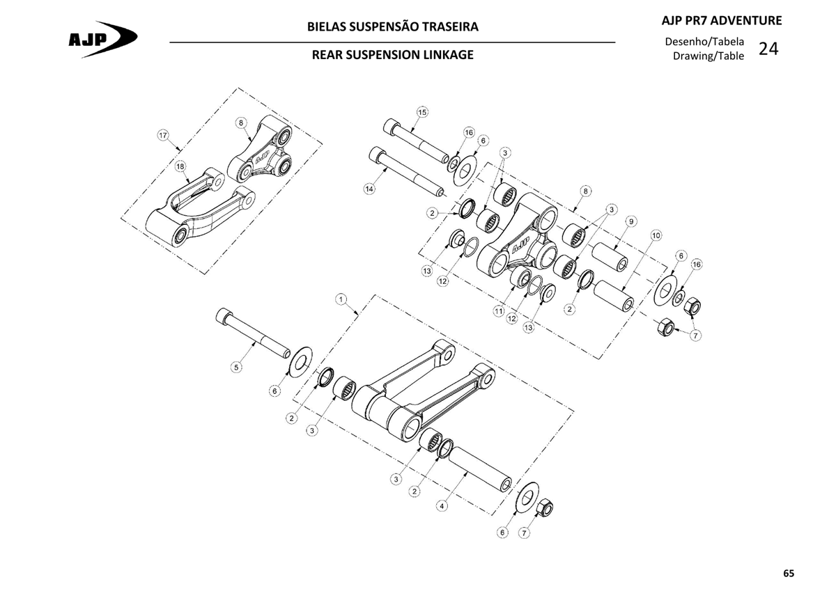 REAR SUSPENSION LINKAGE
