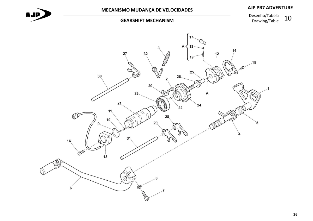 GEAR SHIFT MECHANISM - 25