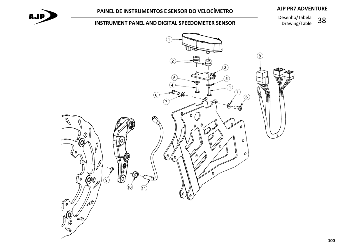 INSTRUMENT PANEL AND SPEEDOMETER SENSOR - 25