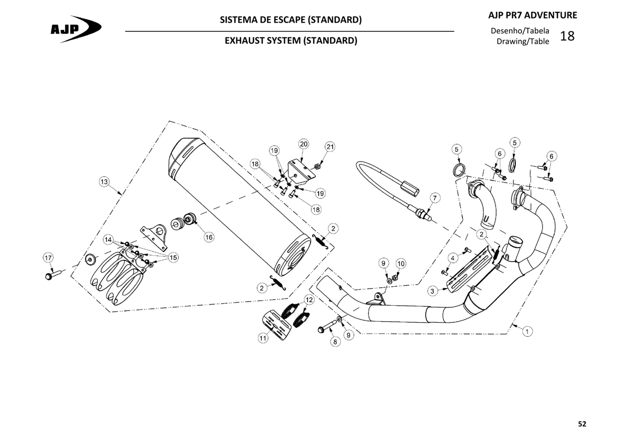 EXHAUST SYSTEM (STANDARD) - PR7_Adventure_2024