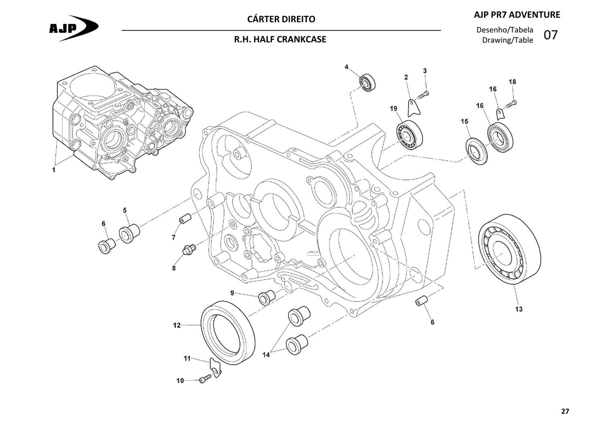 RIGHT CRANKCASE