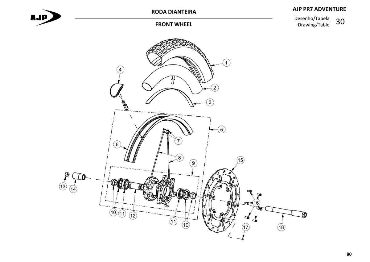 FRONT WHEEL